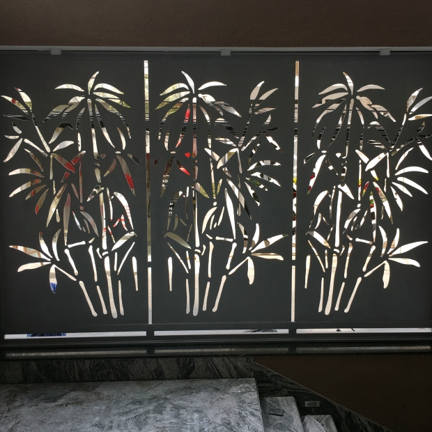 KHUNG TRANG TRÍ SẮT MỸ THUẬT CNC