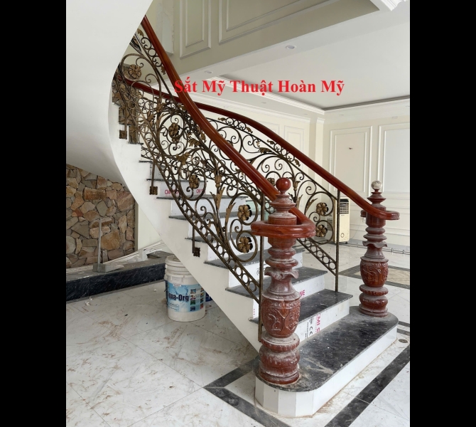 CẦU THANG SẮT MỸ THUẬT CT_030