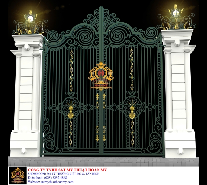 CỔNG SẮT MỸ THUẬT CCS_048