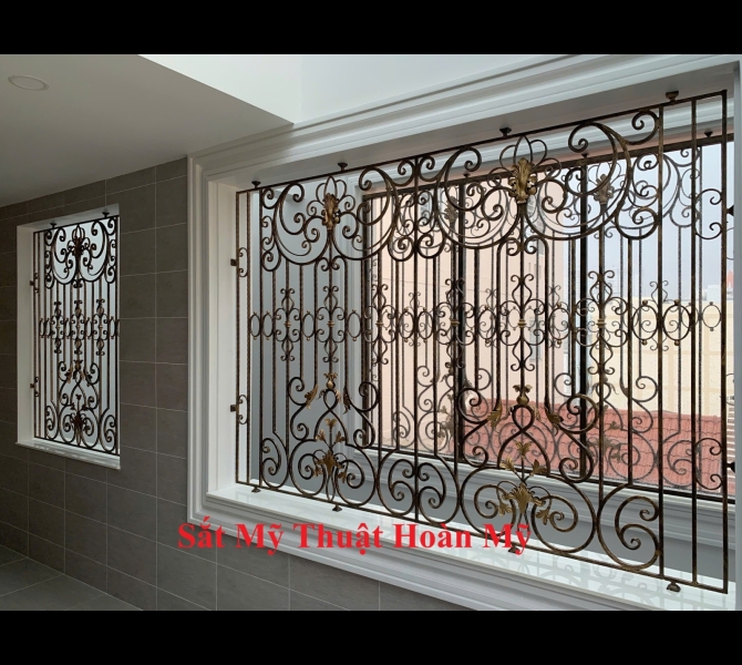 KHUNG CỬA SỔ SẮT MỸ THUẬT CS_020