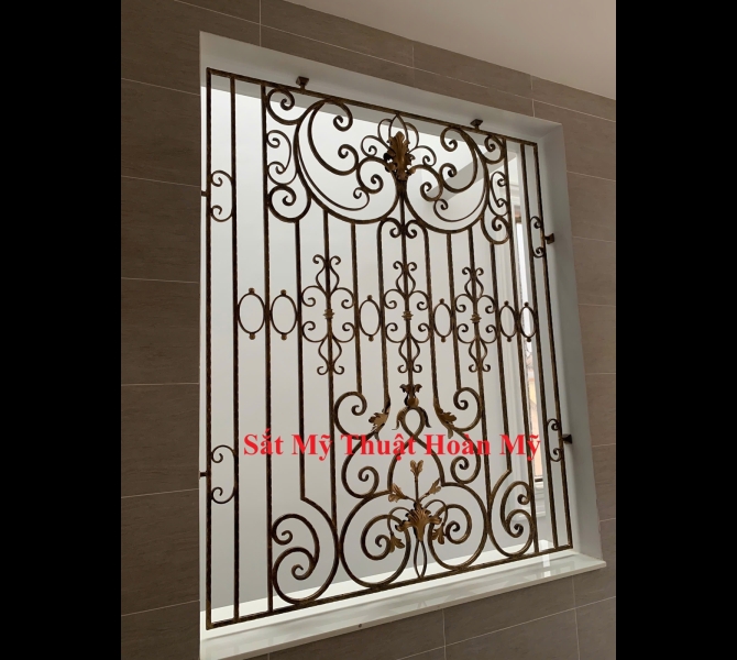 KHUNG CỬA SỔ SẮT MỸ THUẬT CS_020