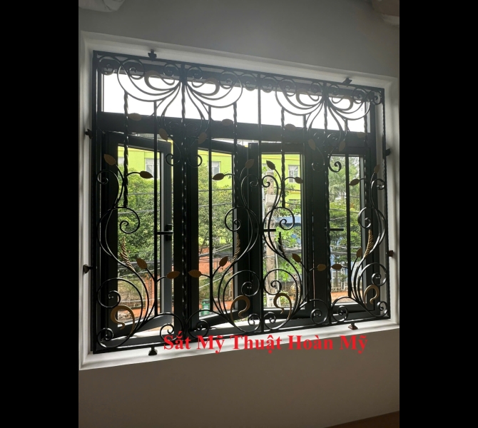 KHUNG CỬA SỔ SẮT MỸ THUẬT CS_021