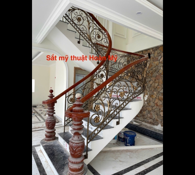 CẦU THANG SẮT MỸ THUẬT CT_030