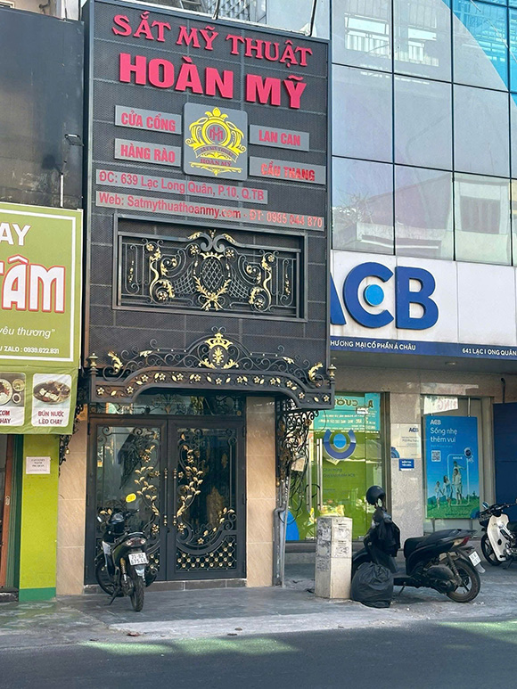 Sắt Mỹ Thuật Hoàn Mỹ Thiết kế độc quyền